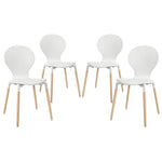 Modway Path Dining Chair Set of 4