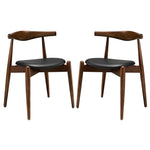 Modway Stalwart Dining Side Chairs Set of 2