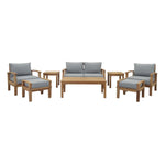 Modway Marina 8 Piece Outdoor Patio Teak Set