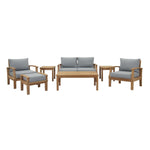 Modway Marina 7 Piece Outdoor Patio Teak Set