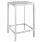 Modway Maine Outdoor Patio Bar Table