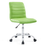 Modway Ripple Armless Mid Back Vinyl Office Chair