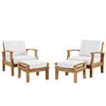 Modway Marina 4 Piece Outdoor Patio Teak Set