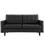 Modway Empress Bonded Leather Loveseat