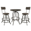 Modway Gather 3 Piece Dining Set