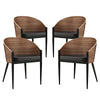 Modway Cooper Dining Chairs Set of 4