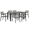 Modway Maine 7 Piece Outdoor Patio Dining Set