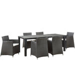 Modway Junction 7 Piece Outdoor Patio Dining Set