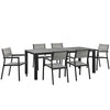 Modway Maine 7 Piece Outdoor Patio Dining Set