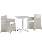 Modway Junction 3 Piece Outdoor Patio Dining Set