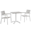 Modway Maine 3 Piece Outdoor Patio Dining Set