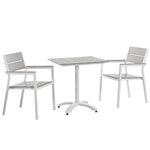 Modway Maine 3 Piece Outdoor Patio Dining Set