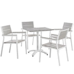 Modway Maine 5 Piece Outdoor Patio Dining Set