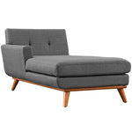 Modway Engage Left-Facing Upholstered Fabric Chaise