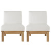 Modway Marina 2 Piece Outdoor Patio Teak Set