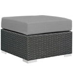 Modway Sojourn Outdoor Patio Sunbrella Ottoman