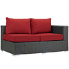 Modway Sojourn Outdoor Patio Sunbrella Right Arm Loveseat