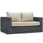 Modway Summon Outdoor Patio Sunbrella Loveseat