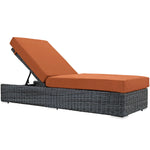 Modway Summon Outdoor Patio Sunbrella Chaise Lounge