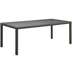 Modway Sojourn 82" Outdoor Patio Dining Table