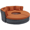 Modway Summon Circular Outdoor Patio Sunbrella Daybed