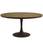 Modway Drive 60" Round Wood Top Dining Table