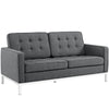 Modway Loft Upholstered Fabric Loveseat