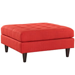 Modway Empress Upholstered Fabric Large Ottoman