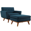 Modway Engage 2 Piece Armchair and Ottoman