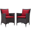 Modway Convene 2 Piece Outdoor Patio Dining Set