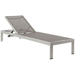 Modway Shore Outdoor Patio Aluminum Mesh Chaise