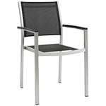 Modway Shore Outdoor Patio Aluminum Dining Chair