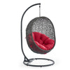 Modway Hide Outdoor Patio Swing Chair With Stand