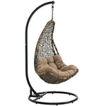 Modway EEI-2276 Abate Outdoor Patio Swing Chair With Stand