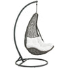Modway EEI-2276 Abate Outdoor Patio Swing Chair With Stand