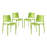 Modway Hipster Dining Side Chair Set of 4