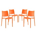 Modway Hipster Dining Side Chair Set of 4