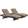 Modway Convene Chaise Outdoor Patio Set of 2