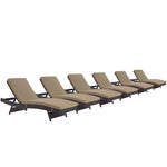 Modway Convene Chaise Outdoor Patio Set of 6