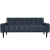 Modway Delve Upholstered Vinyl Sofa