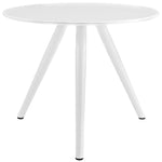 Modway Lippa 36" Round Wood Top Dining Table with Tripod Base