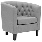 Modway Prospect Upholstered Fabric Armchair