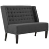 Modway Achieve Upholstered Fabric Settee