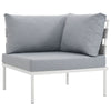 Modway Harmony Outdoor Patio Aluminum Corner Sofa