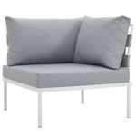 Modway Harmony Outdoor Patio Aluminum Corner Sofa