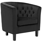 Modway Prospect Performance Velvet Armchair