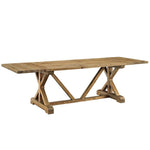 Modway Den Extendable Wood Dining Table