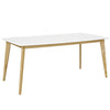 Modway Stratum 71" Dining Table White