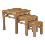 Modway Marina Outdoor Patio Teak Nesting Table