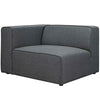 Modway Mingle Fabric Left-Facing Sofa